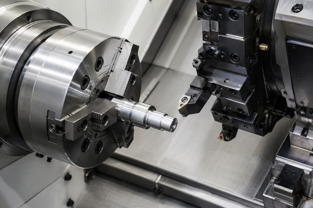 CNC lathe turning workholding solution for precision machining