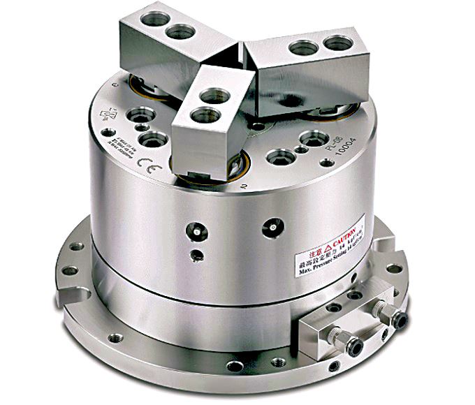 3-Jaw Pull Back Power Chuck Fixtures